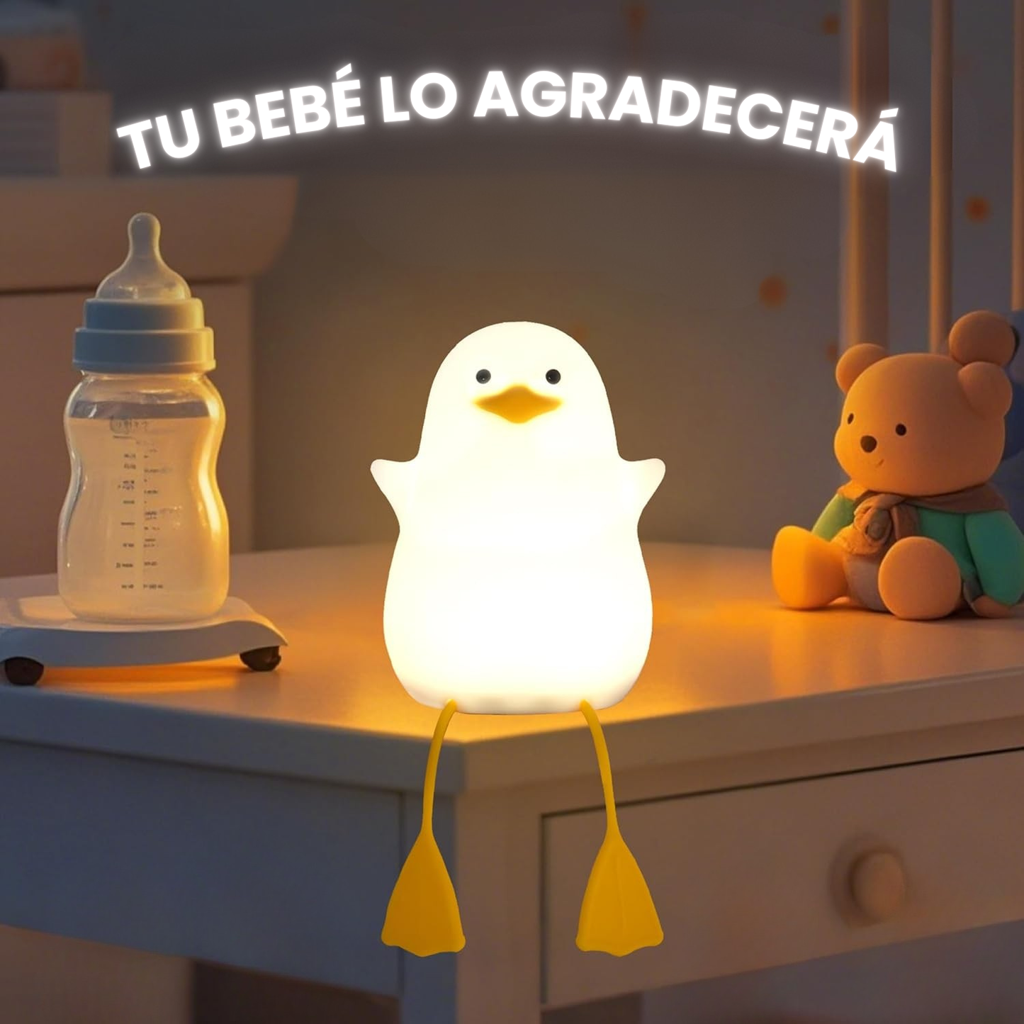 Lámpara de Patito Touch Recargable