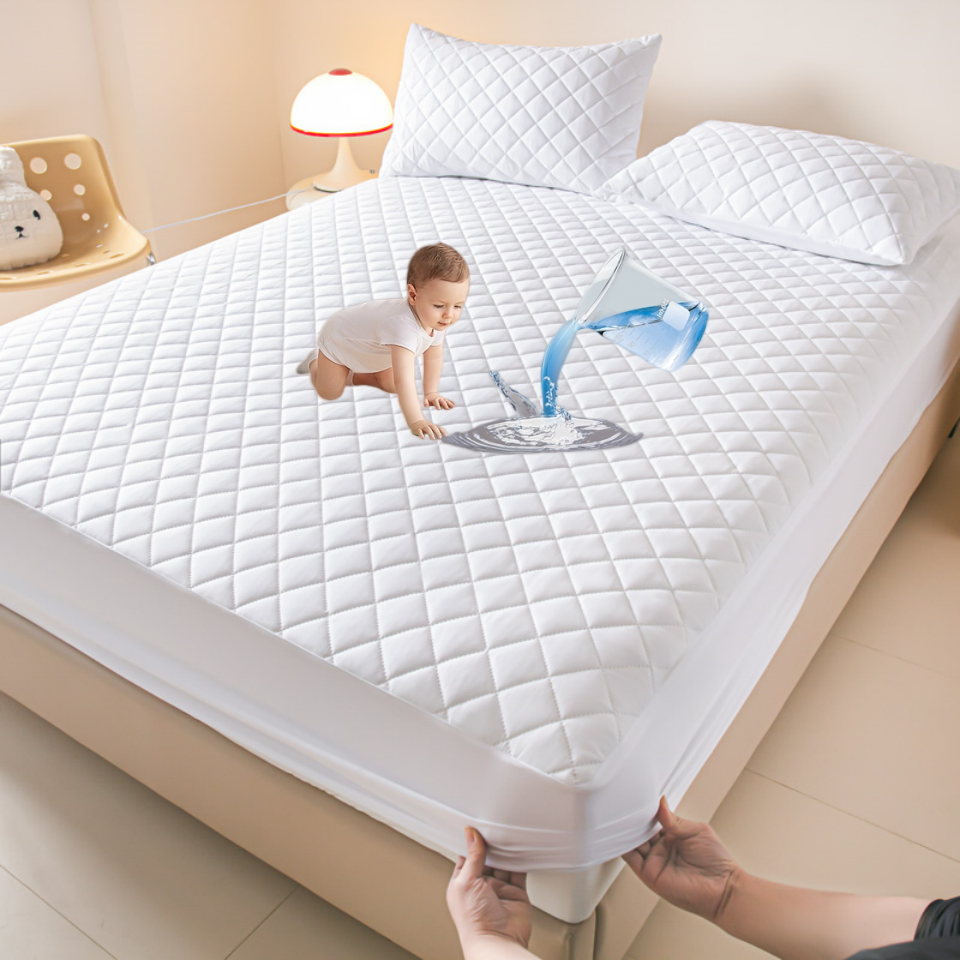 Cubre Colchón Impermeable Deluxe