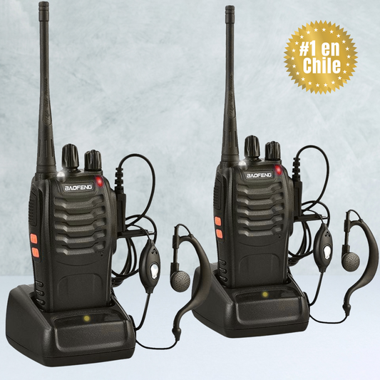2 Walkie Talkies Baofeng BF-888S
