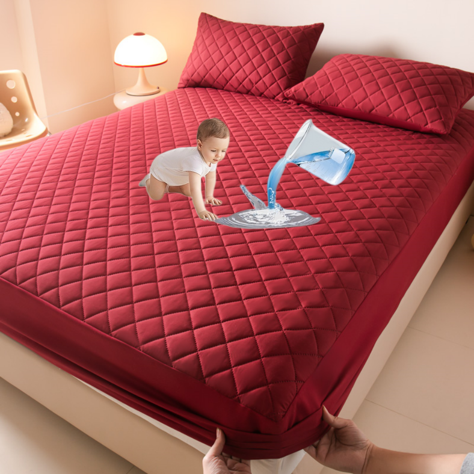 Cubre Colchón Impermeable Deluxe