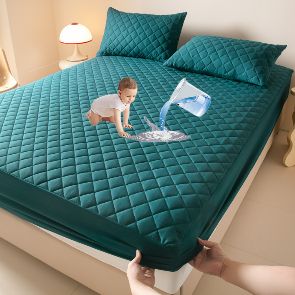 Cubre Colchón Impermeable Deluxe